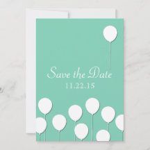 Thème Balloon Enregistrer la date