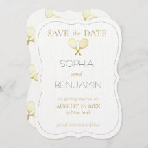 Thème De Tennis Mariage Simple Et Minimaliste Mode