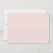 Save The Date Thème fleur sauvage (Dos)