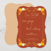 Save The Date Thème Mariage classique (Devant / Derrière)