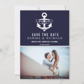 Save The Date Thème Nautique Enregistrer La Date | Mariages (Devant)