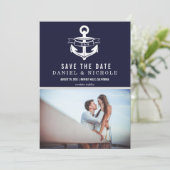 Save The Date Thème Nautique Enregistrer La Date | Mariages (Debout devant)