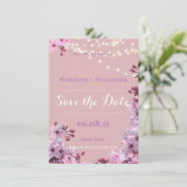 Save The Date Thème Sakura (Debout devant)