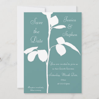 Save The Date Tige de rose