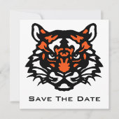 Save The Date Tigre Enregistrer La Date (Devant)