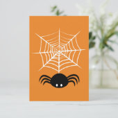 Save The Date Toile d'araignée Halloween (Debout devant)