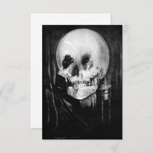 Save The Date Tout Est Vanity Charles Allan Gilbert (Devant / Derrière)