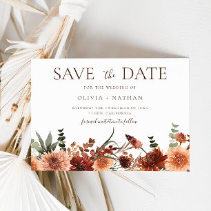 Save The Date Toutes Les Saisons Divine Boho Mariage Enregistrer
