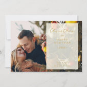 Save The Date Transparency Overlay Photo Merry Xmas (Devant)