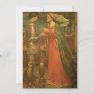 Save The Date Tristan et Iseult par JW Waterhouse Mariage
