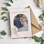Save The Date Tropical Beach Arch Photo Destination Mariage
