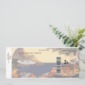 Save The Date Tropical Enregistrer La Date - Première Classe 2A (Debout devant)