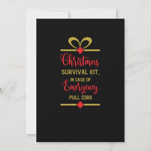 Save The Date Trousse de survie (Devant)