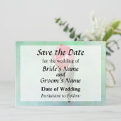 Save The Date Tulipe Surprise Enregistrer la Date (Debout devant)