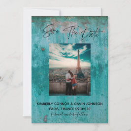 Save The Date |Turquoise Roest