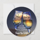 Save The Date Twin Flame Enregistrer les dates Enregistrer la da (Devant)