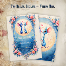 Two Hearts, One Love – Wedding Mice. 