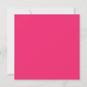 Save The Date Typographie chic Enregistrer l'Invitation de date, (Dos)