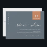 SAVE THE DATE TYPOGRAPHIE DE POUSSIÈRE GRAY BLEU MODERNE DE SCAN<br><div class="desc">Si vous avez besoin d'une personnalisation supplémentaire,  n'hésitez pas à m'envoyer un message sur yellowfebstudio@gmail.com .</div>