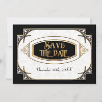 Typographie de style Art déco Gatsby le Magnifique