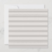 Save The Date Typographie manuscrite moderne mariage 1 photo enr (Dos)