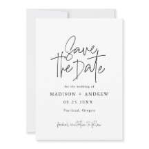 Typographie moderne élégante