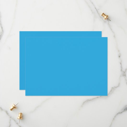 Save The Date un arrière - plan bleu avec un (Devant/Arrière en situation)