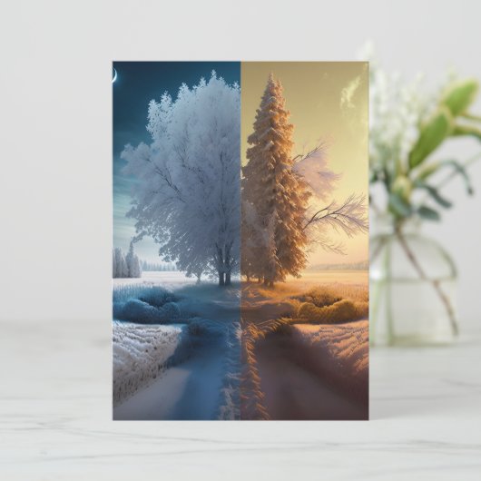 Save The Date Un jour en hiver (Debout devant)