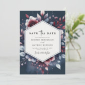 Save The Date Un Mariage bourguignon unique (Debout devant)