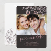 Save The Date Un mariage de rêve pour une nuit d'été Sauvez la d (Devant / Derrière)