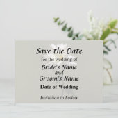 Save The Date Une Marguerite Blanche (Debout devant)