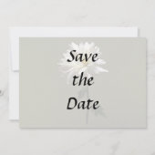 Save The Date Une Marguerite Blanche (Dos)
