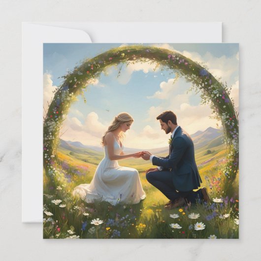 Save The Date Une promesse pour toujours : le Fiançailles (Dos)