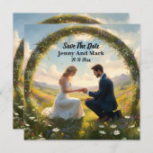 Save The Date Une promesse pour toujours : les fiançailles (Devant / Derrière)