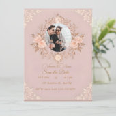 Save The Date Une romance écrite en roses (Debout devant)