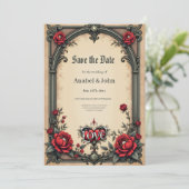 Save The Date Une romance gothique. Un style gothique et orné (Debout devant)