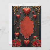 Save The Date Une touche de gothique, de coeur et de connexion é (Dos)