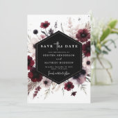 Save The Date Unique Mariage de Terre Bourgogne (Debout devant)