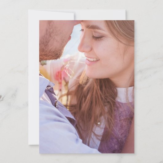 Save The Date Vagues de Plage Enregistrez la Date (Dos)