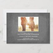 Save The Date Valentine Futur M. et Mme Photo Enregistrer la dat (Dos)