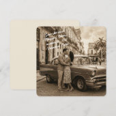 Save The Date Varadero vintage (Devant / Derrière)