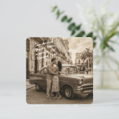 Save The Date Varadero vintage (Debout devant)
