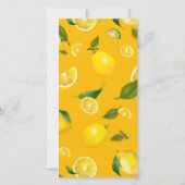 Save The Date Variété de citron 7 (Dos)