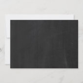 Save The Date Vélo Tandem Sur Chalkboard Mariage Enregistrer La  (Dos)