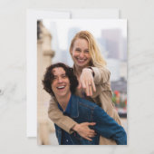 Save The Date Venice Skyline Watercolor Photo Wedding (Dos)