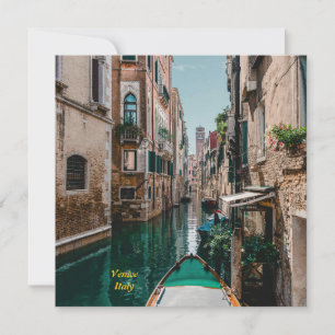 Save The Date Venise Italie La ville flottante