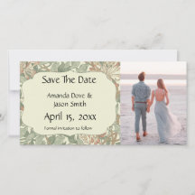 Vert doux Vintage William Morris Honeysuckie