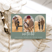 Save The Date Vert moderne