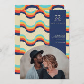 Save The Date Vibes rétro (Devant / Derrière)