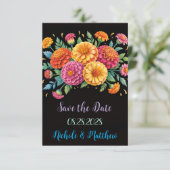 Save The Date Vibrant Mariage Bouquet Mariage (Debout devant)